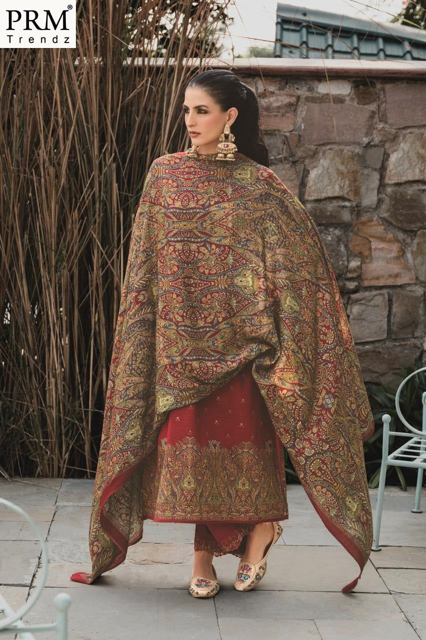 Khwaish Prm Trendz Jam Silk Pant Style Suits Manufacturer Ahmedabad