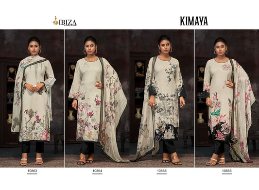 Kimaya Ibiza Linen Cotton Pant Style Suits Supplier Ahmedabad