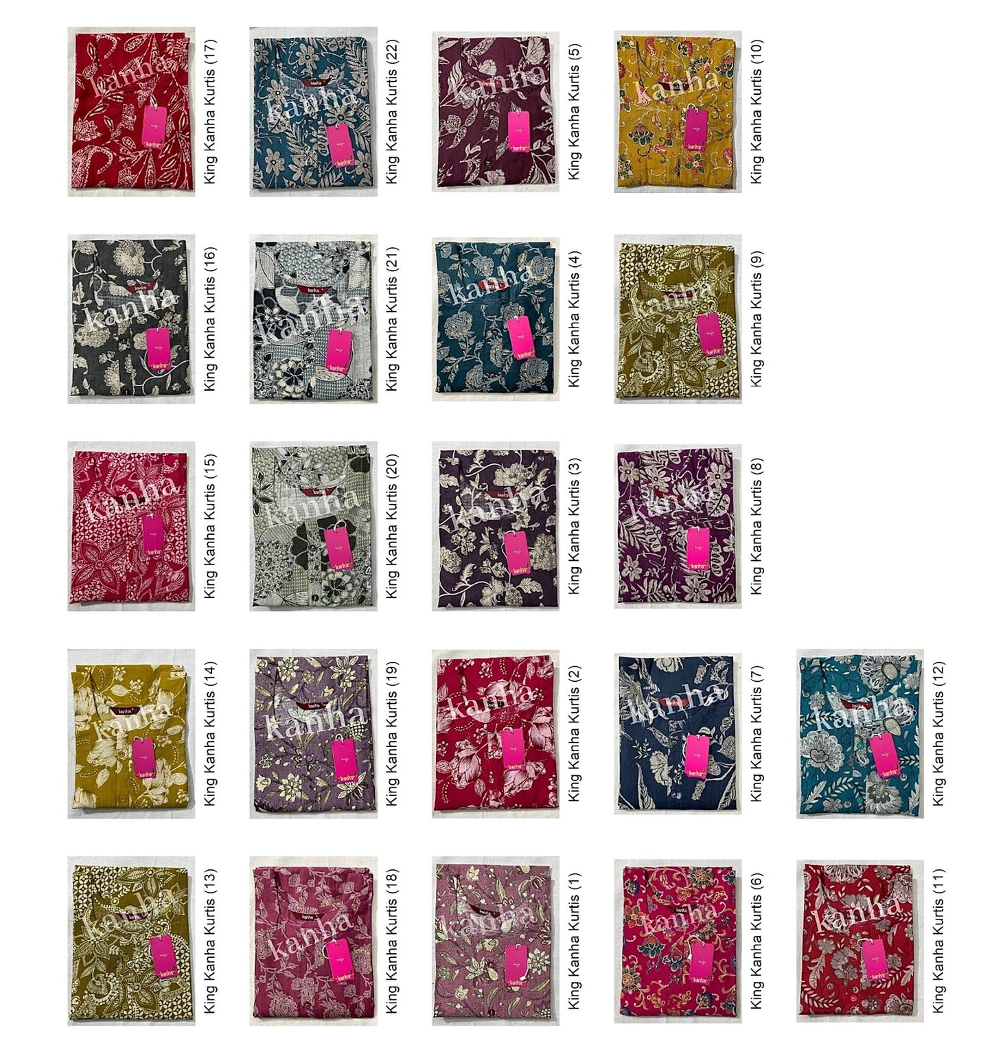 King Kanha Vetican Kurtis Exporter