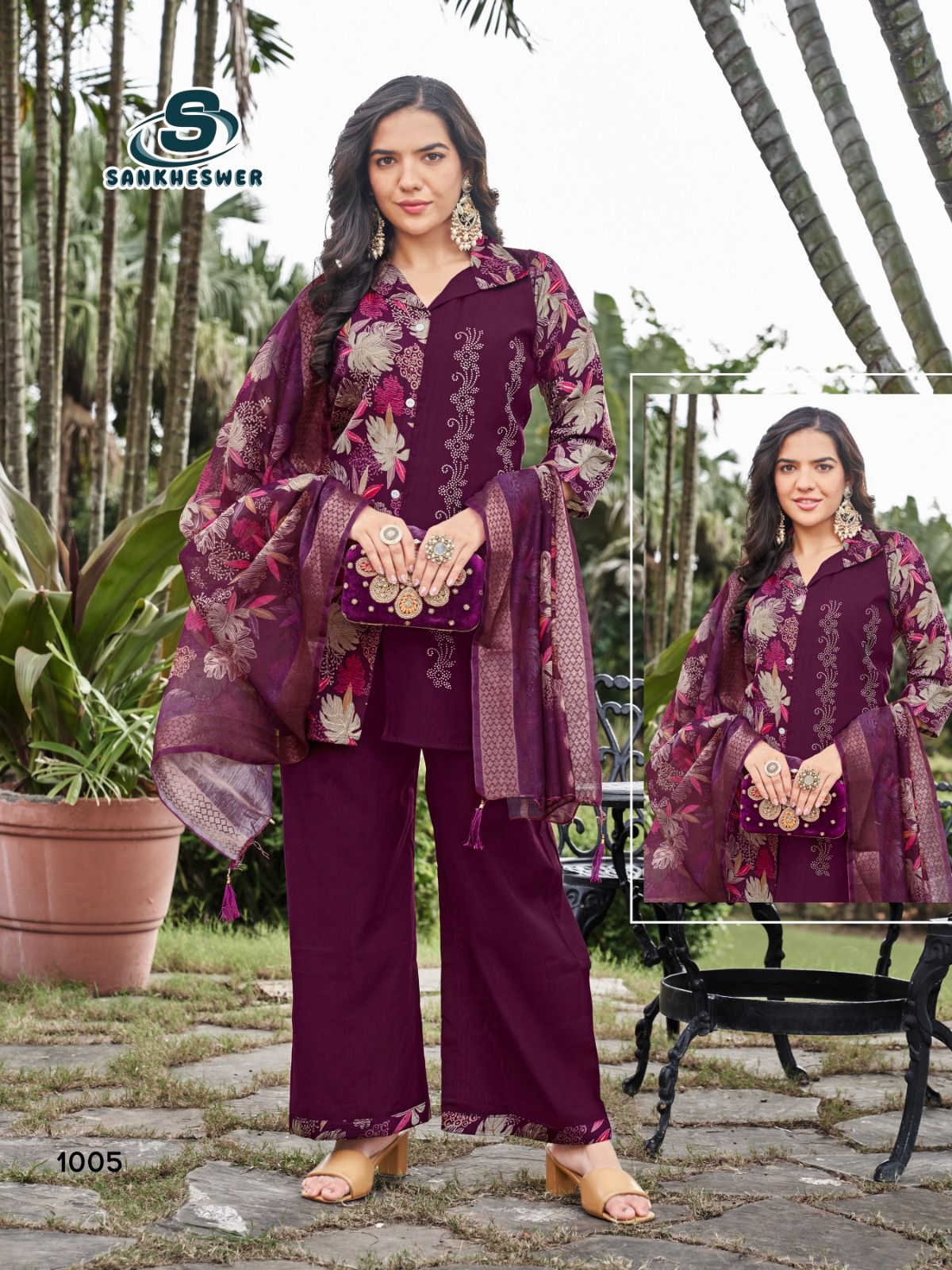 Kitket Vol 1 Sankheswer Vertican Readymade Suits Supplier Gujarat