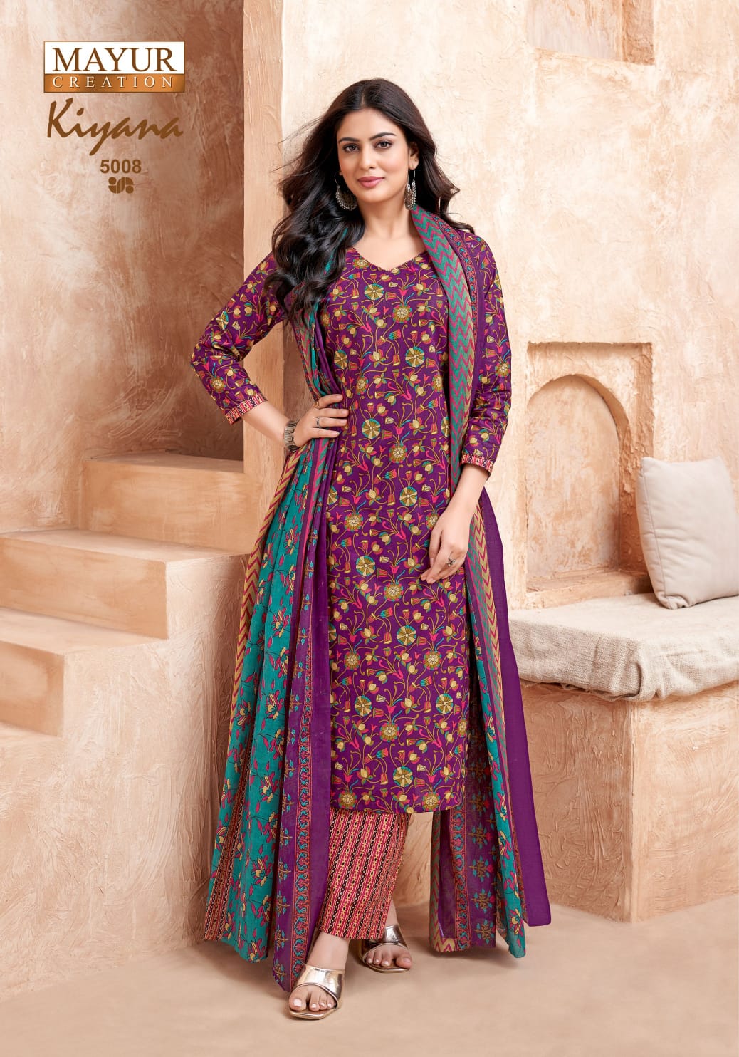 Kiyana Vol 5 Mayur Creation Readymade Cotton Pant Suits Manufacturer India