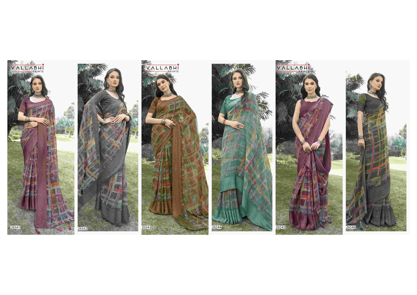 Kizza Vol 5 Vallabhi Prints Georgette Sarees Manufacturer India