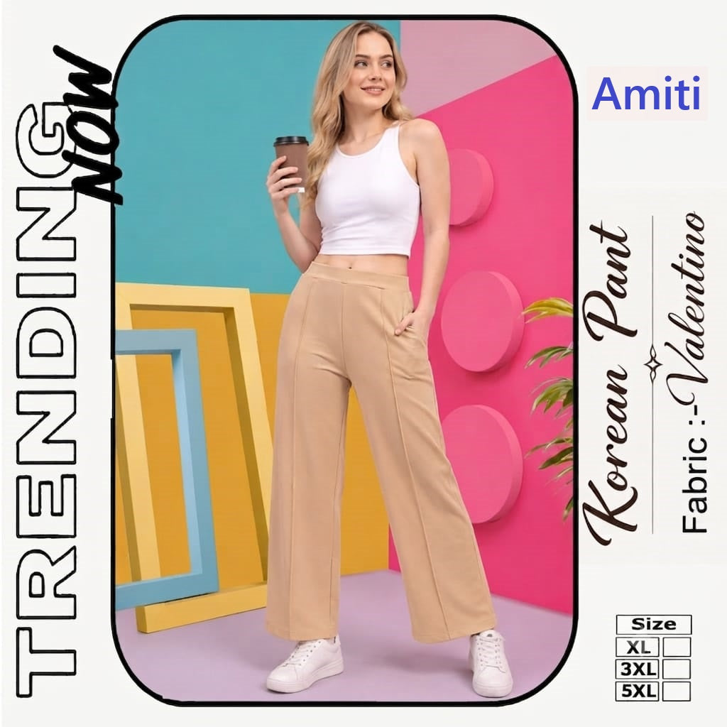 Korean Plus Size Amiti Imported Women Pants Supplier Gujarat