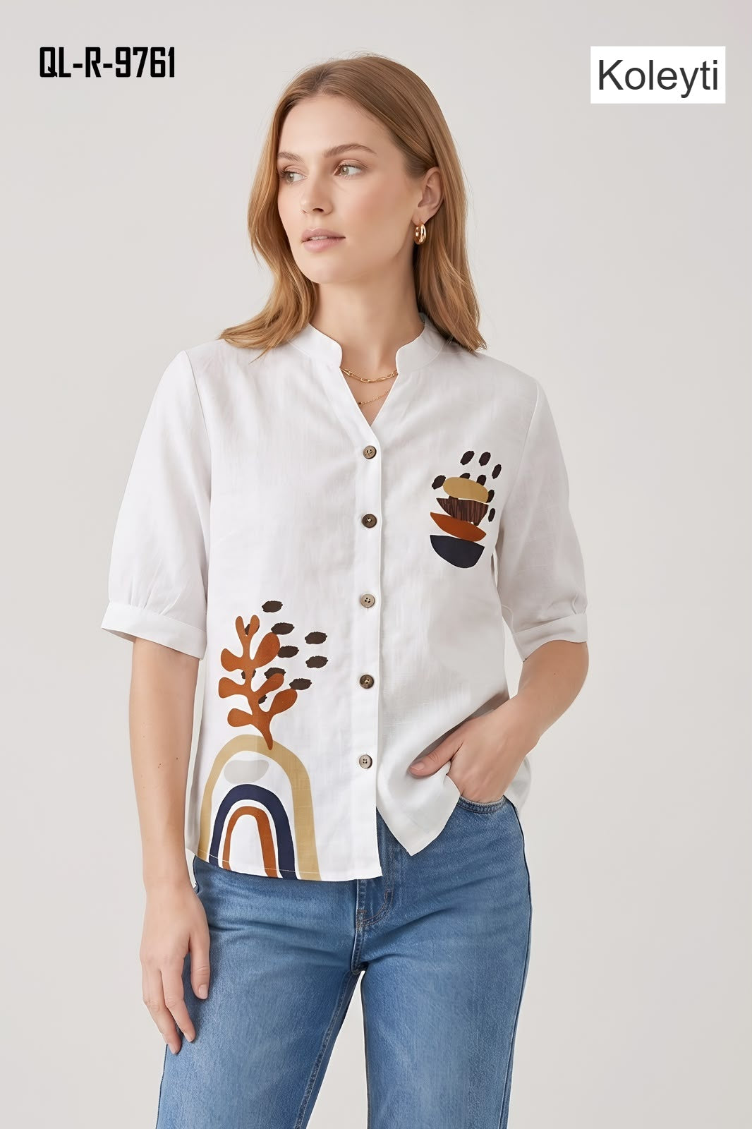 Korean Tops 1008 Koleyti Imported Women Shirts Wholesaler India
