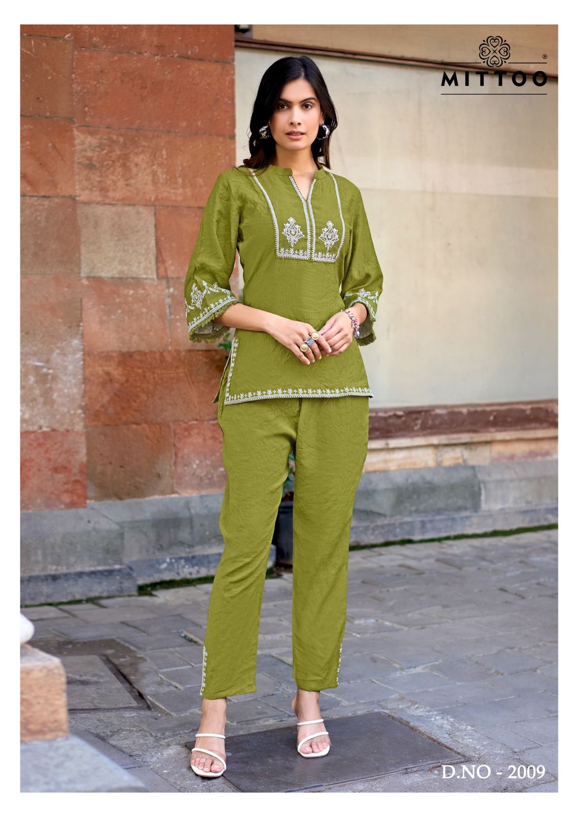 Korra Vol 2 Mittoo Viscose Slub Co Ord Set Supplier Gujarat