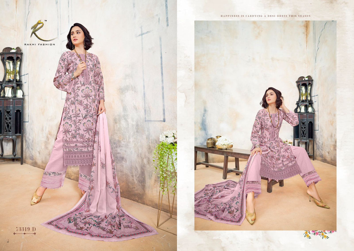 Koyal Rakhi Fashion Pure Viscose Pant Style Suits Exporter Gujarat
