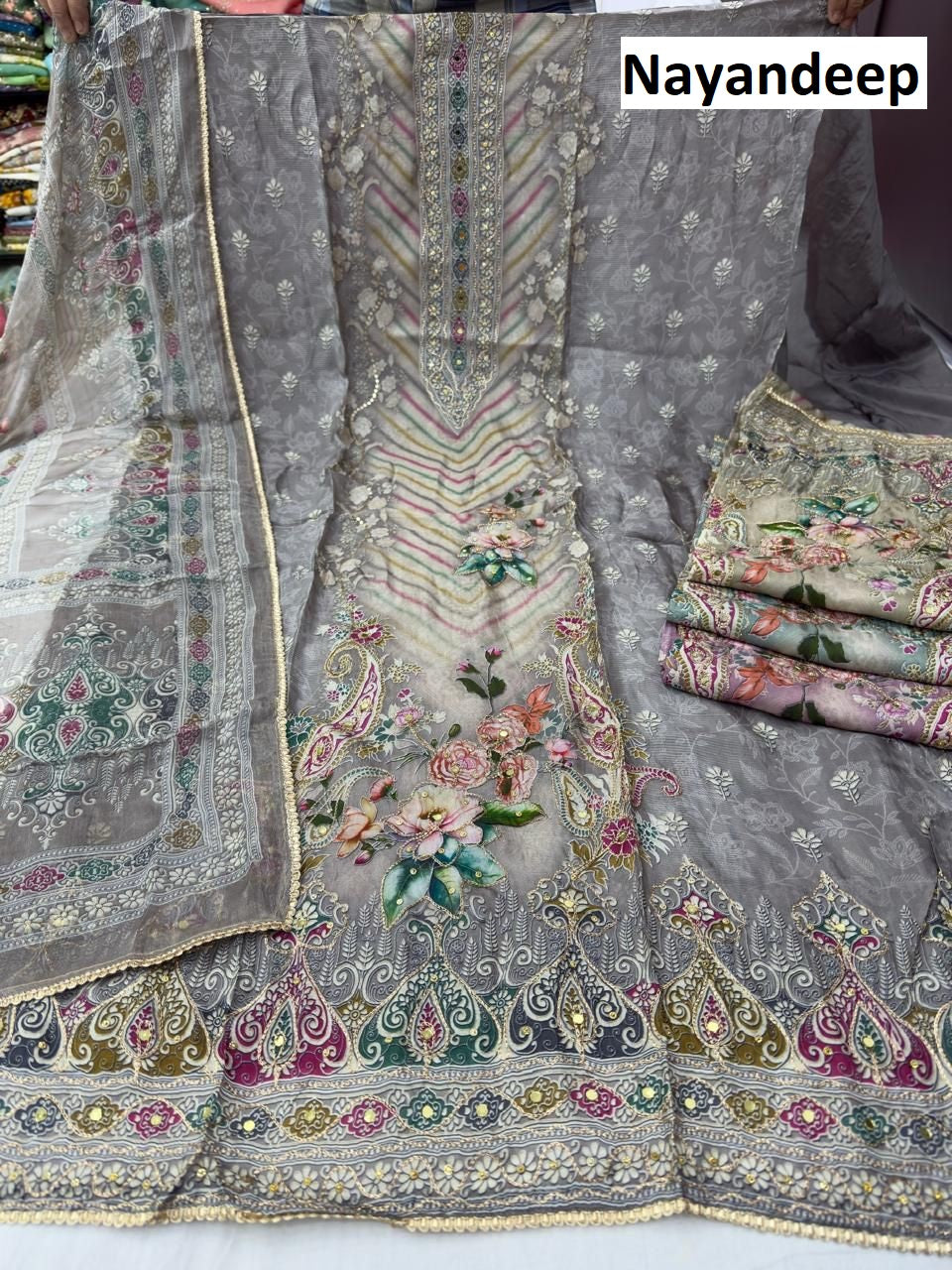 Kripali Nayandeep Pure Viscose Salwar Suits Supplier