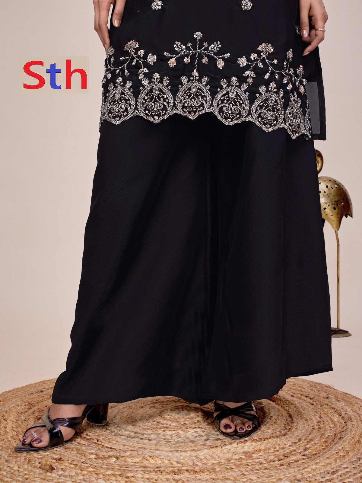 Krishna Vol 2 Sth Moss Readymade Plazzo Style Suits Wholesaler India