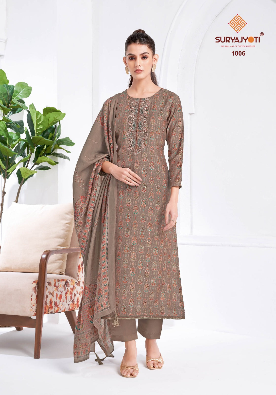 Krishti Vol 1 Suryajyoti Modal Pant Style Suits Exporter Gujarat