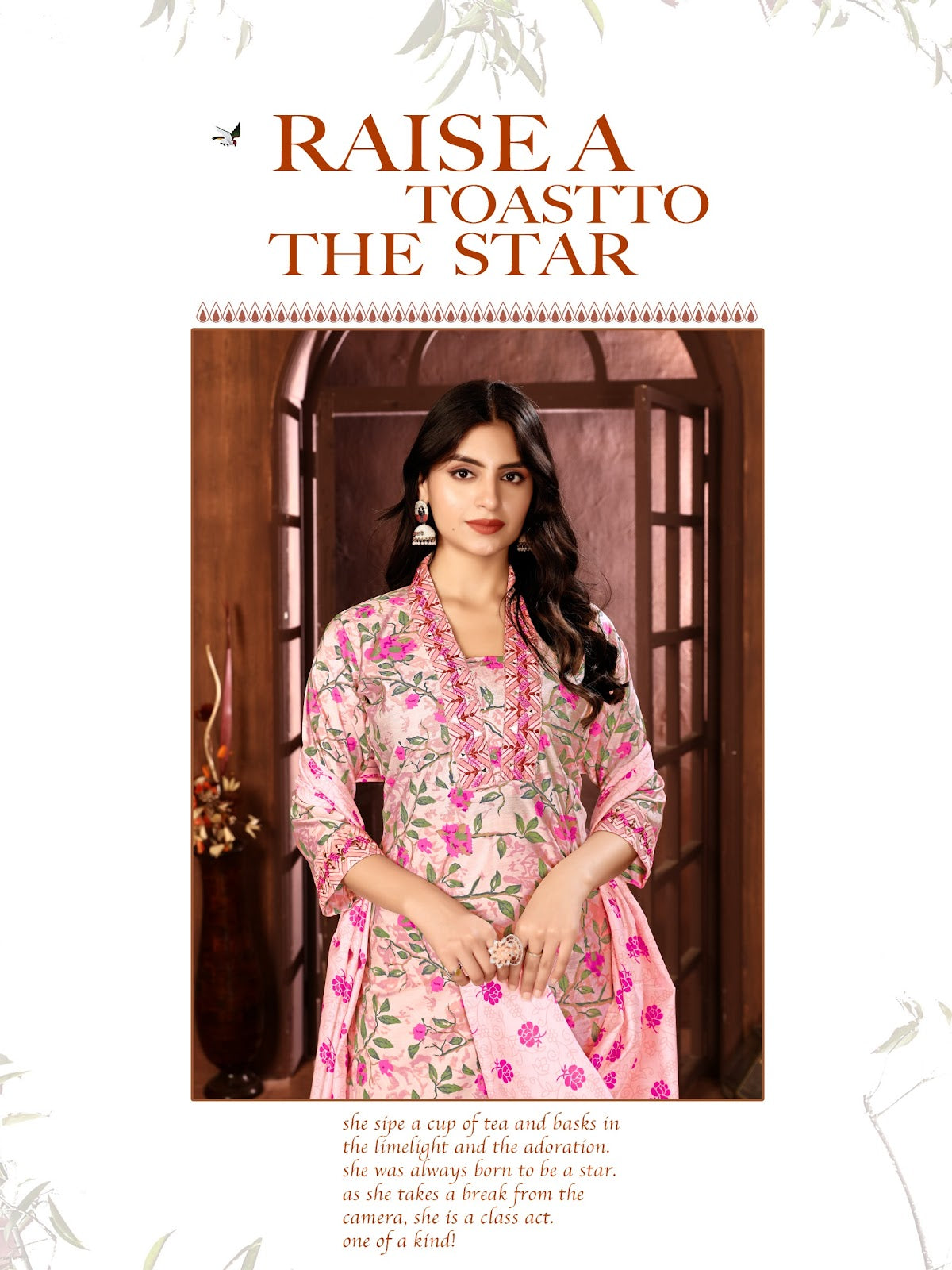 Kriti Parra Studio Chanderi Readymade Pant Style Suits Exporter Gujarat