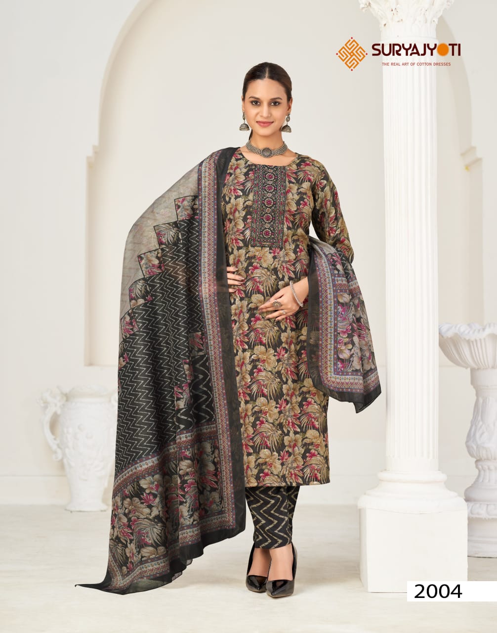 Kritika Advance Vol 2 Suryajyoti Rayon Capsule Readymade Pant Style Suits Exporter