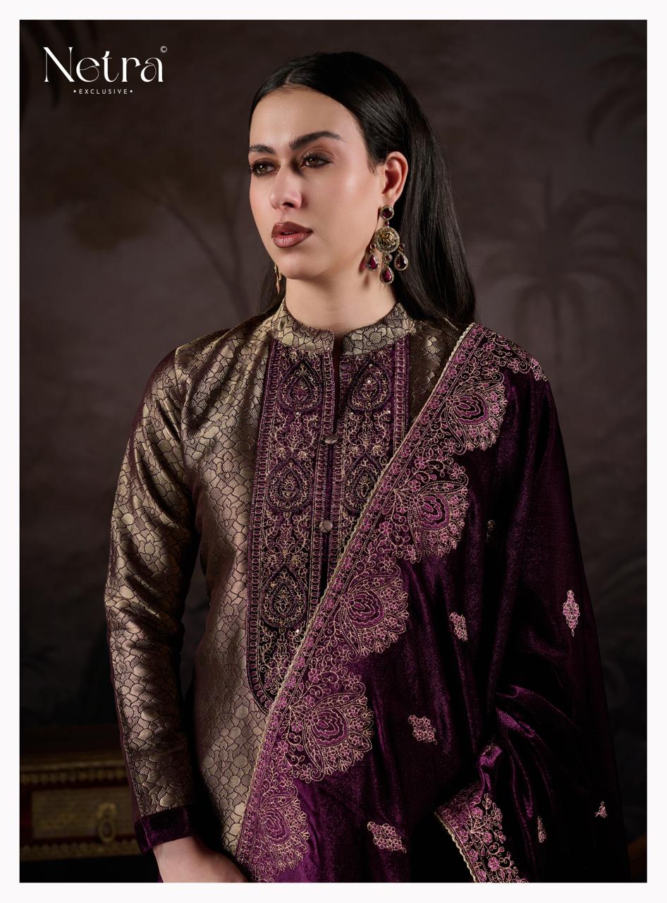 Kriva Netra Velvet Suits Supplier