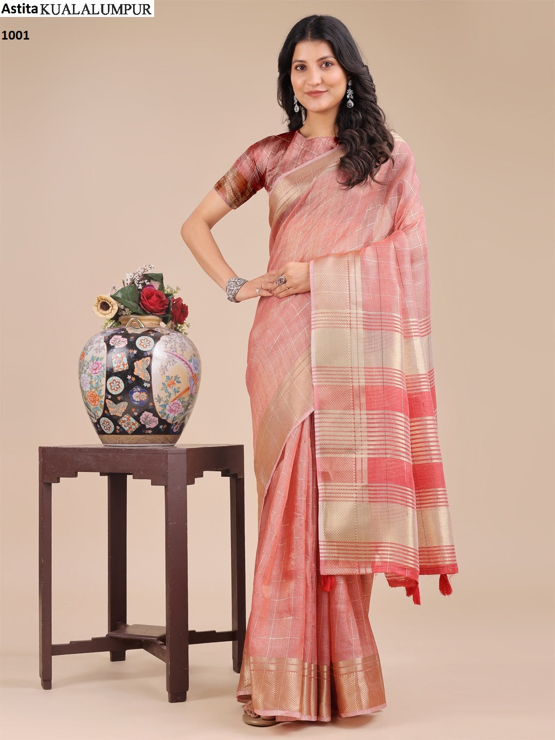 Kulalampur Astita Organza Sarees Wholesaler Gujarat