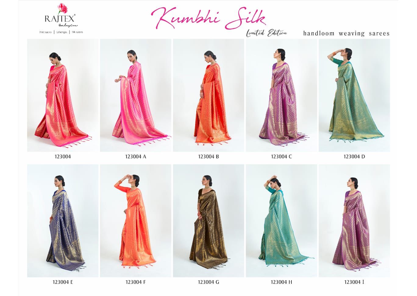 Kumbhi Rajtex Handloom Weaving Sarees Supplier India