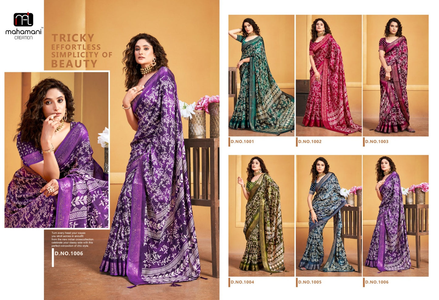 Kusum Vol 4 Mahamani Creation Jacquard Silk Sarees