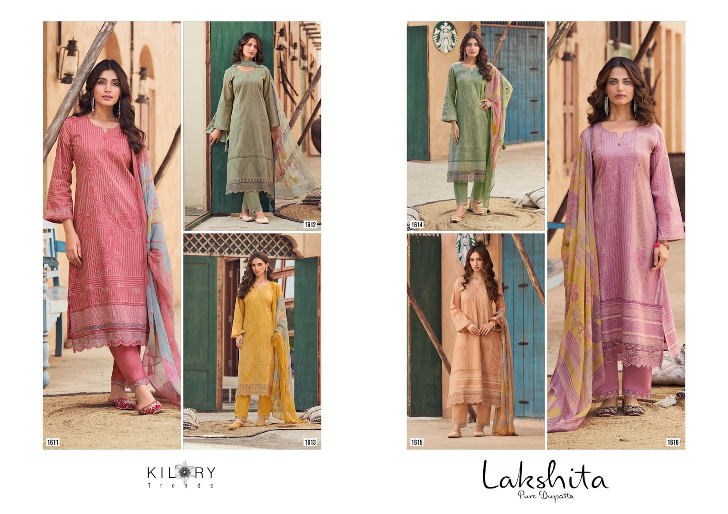 Lakshita Kilory Pant Style Suits Wholesale Price