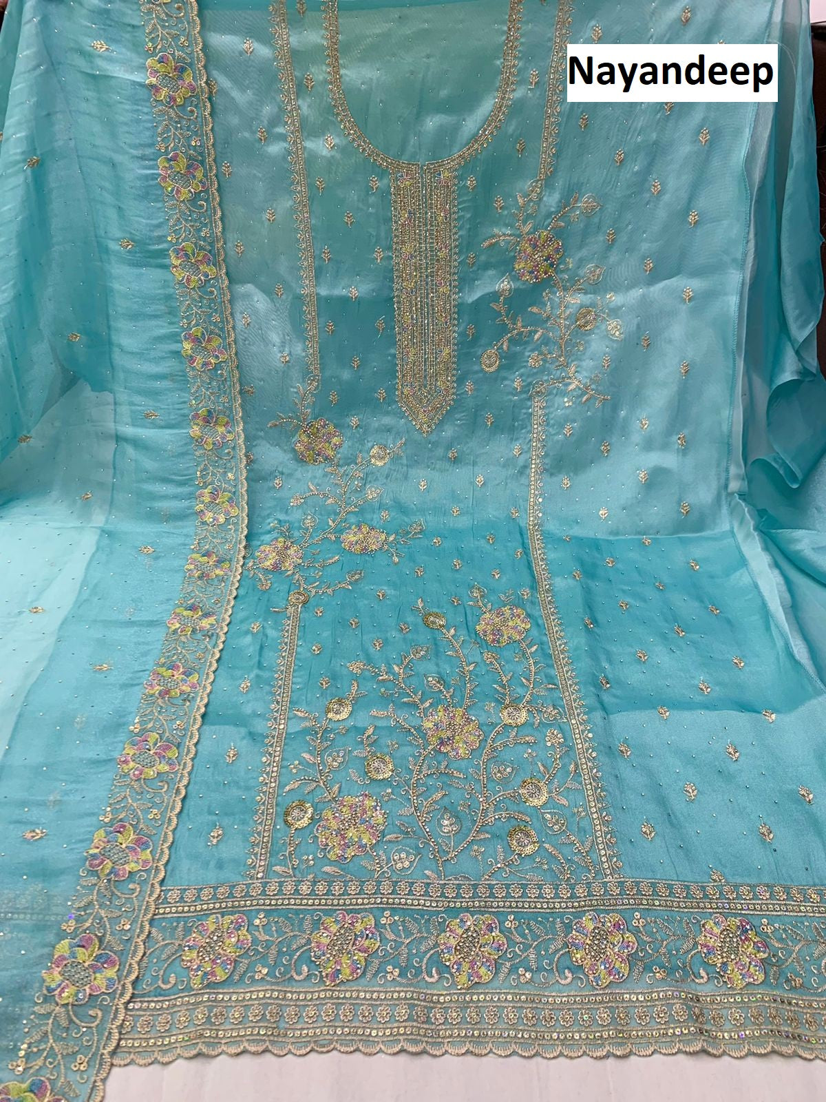 Lakshita Nayandeep Silk Salwar Suits Wholesale Rate