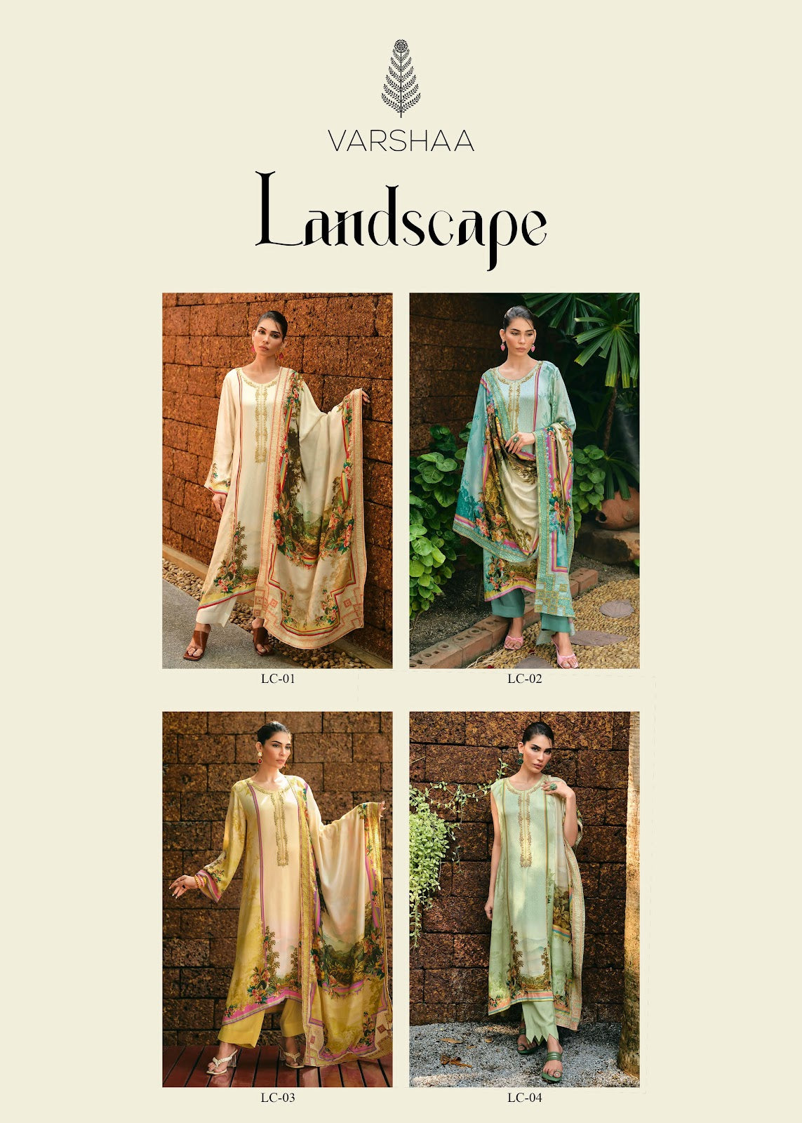 Landscape Varshaa Pant Style Suits Wholesaler Gujarat