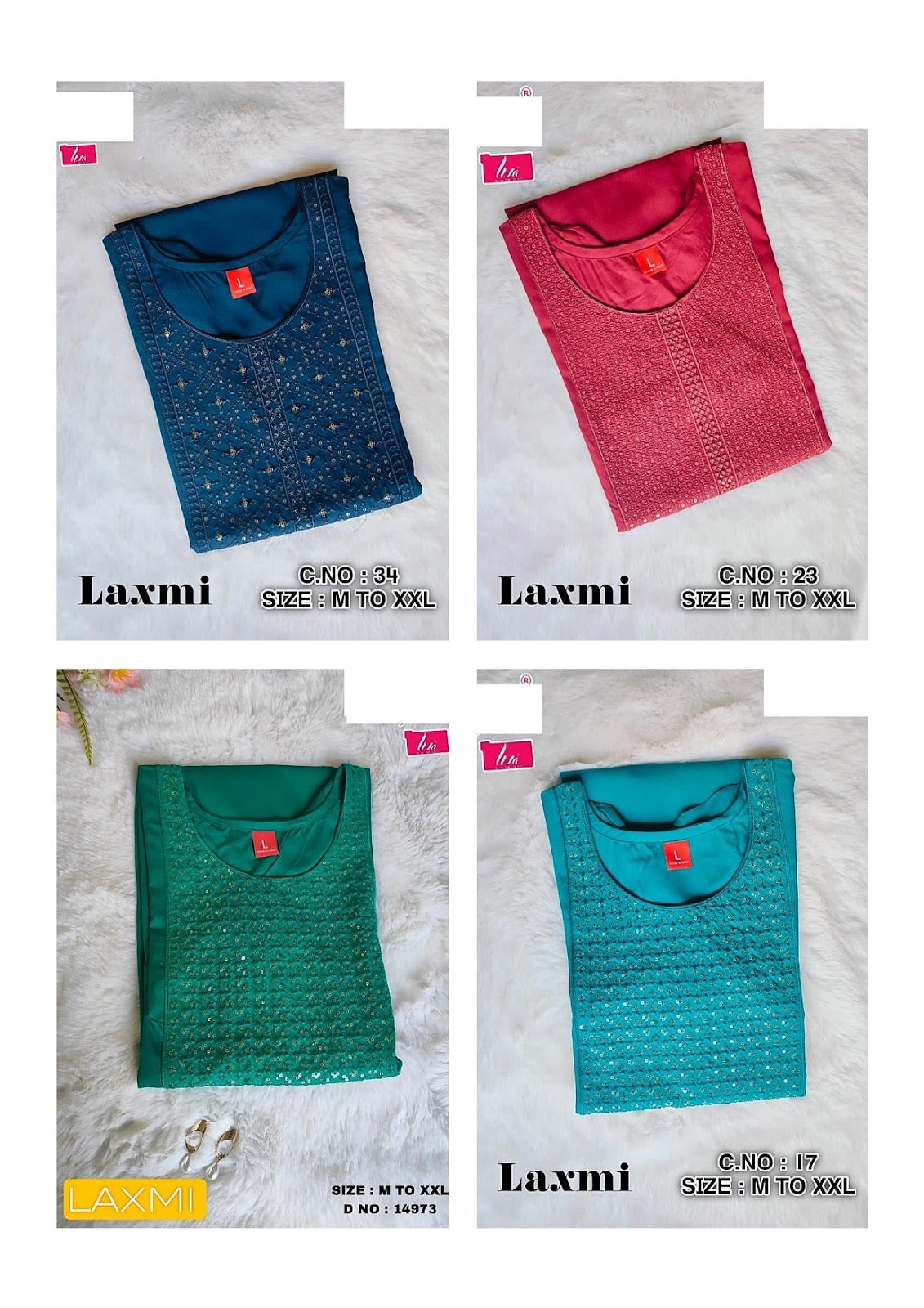 Laxmi Liva Jnx Rayon 22Kg Knee Length Kurtis Wholesaler Gujarat