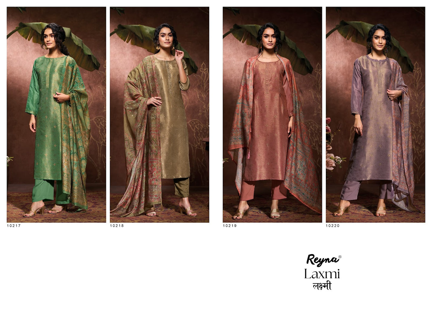 Laxmi Reyna Pure Bemberg Pant Style Suits Supplier