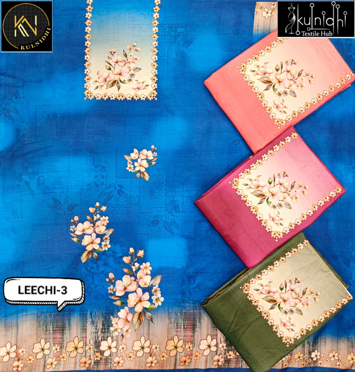 Leechi Kulnidhi Pure Maslin Salwar Suits Supplier Ahmedabad