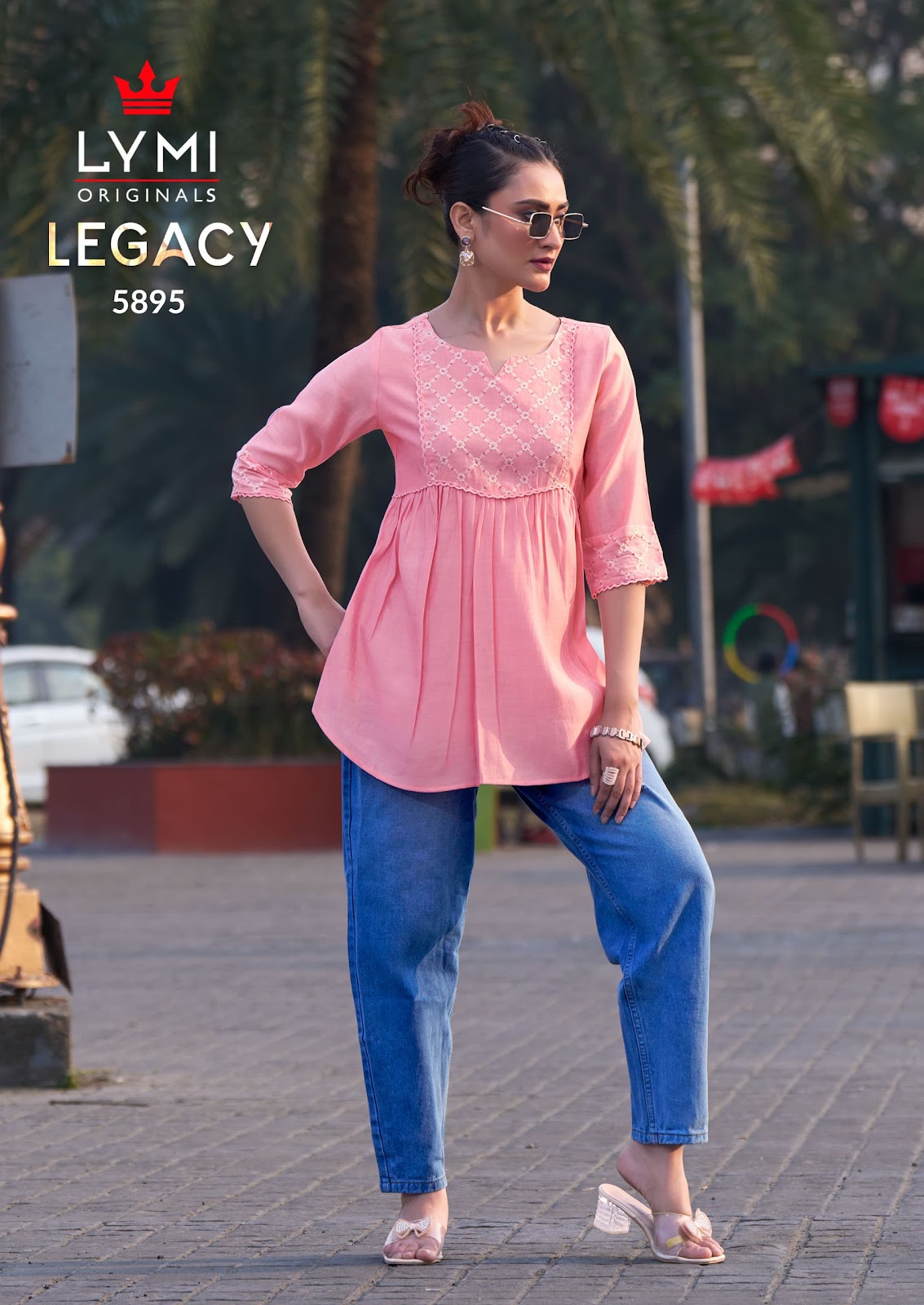 Legacy Lymi Silk Stylish Tops Manufacturer Gujarat