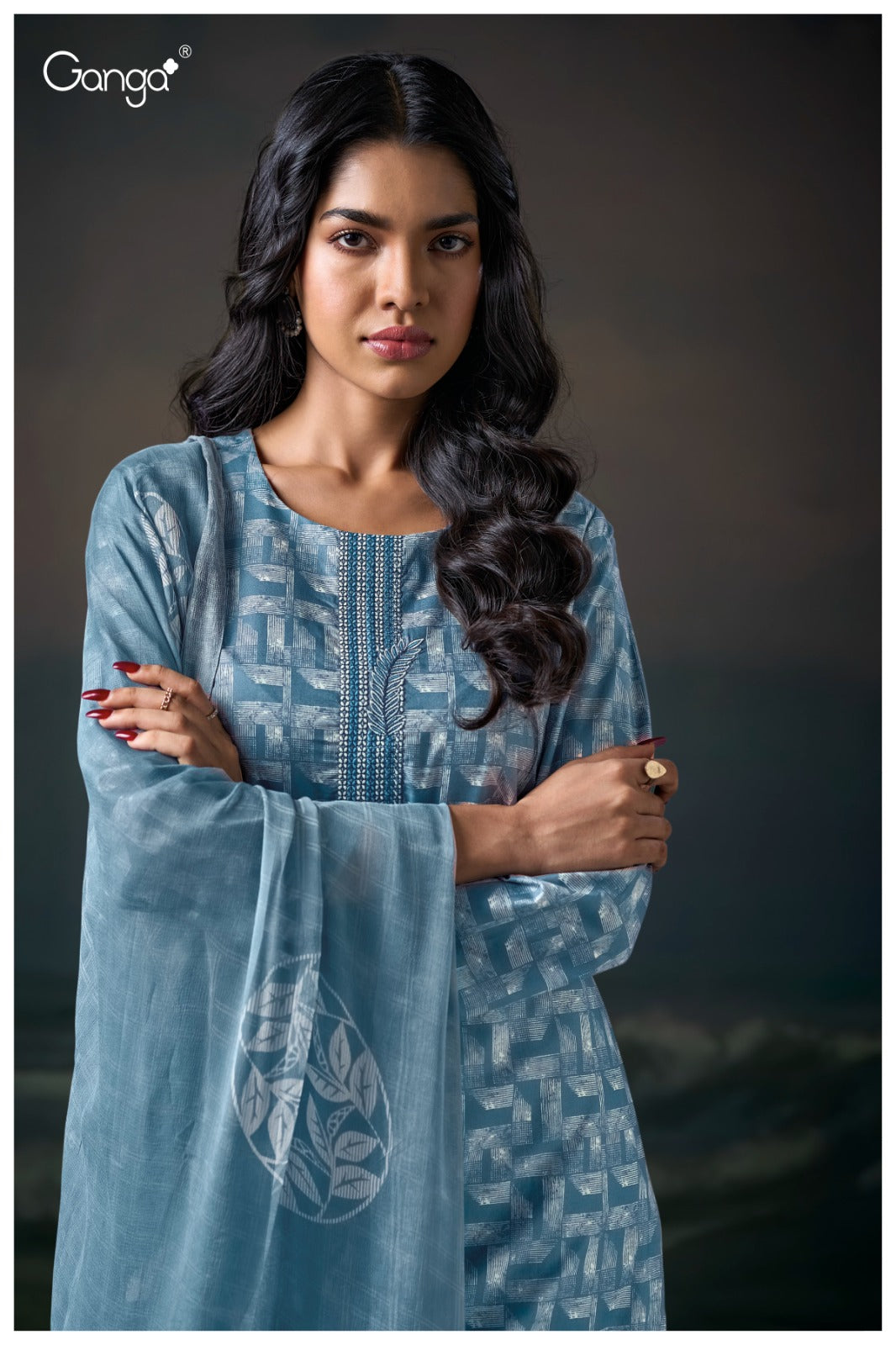 Legeto 3643 Ganga Premium Cotton Pant Style Suits Wholesaler Ahmedabad