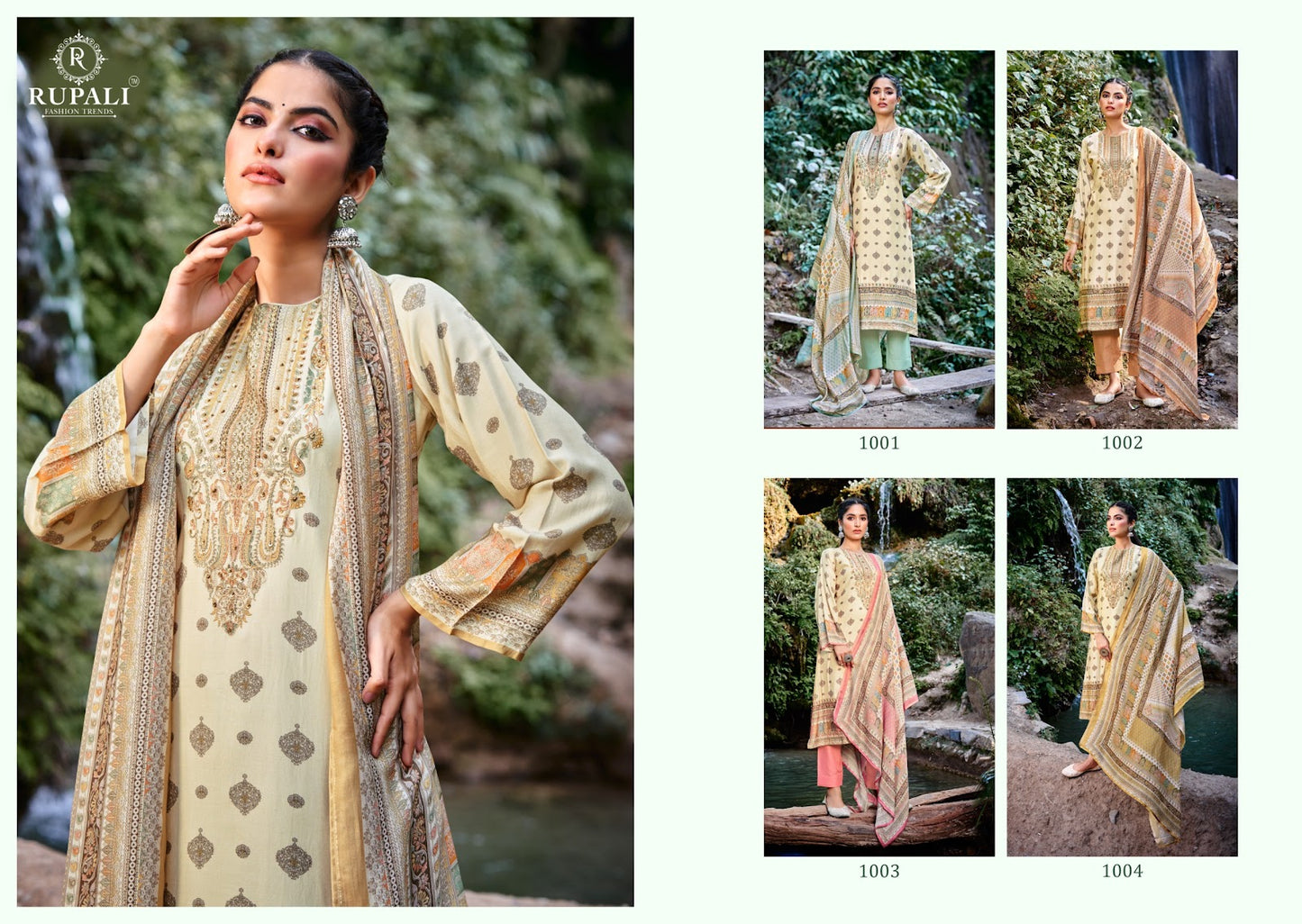 Lehar Rupali Muslin Pant Style Suits Wholesale Price