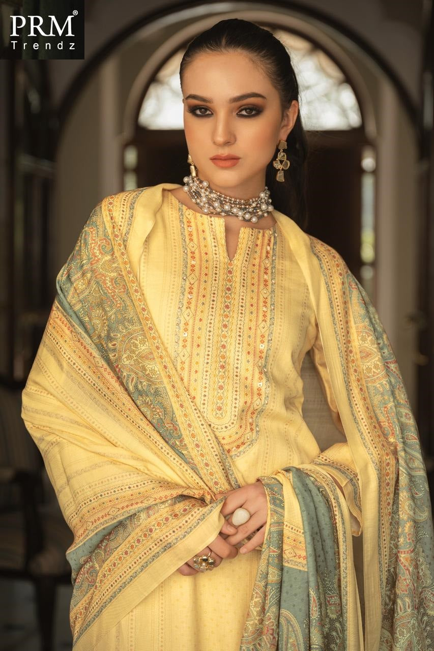 Leora Prm Trendz Jam Silk Pant Style Suits Supplier