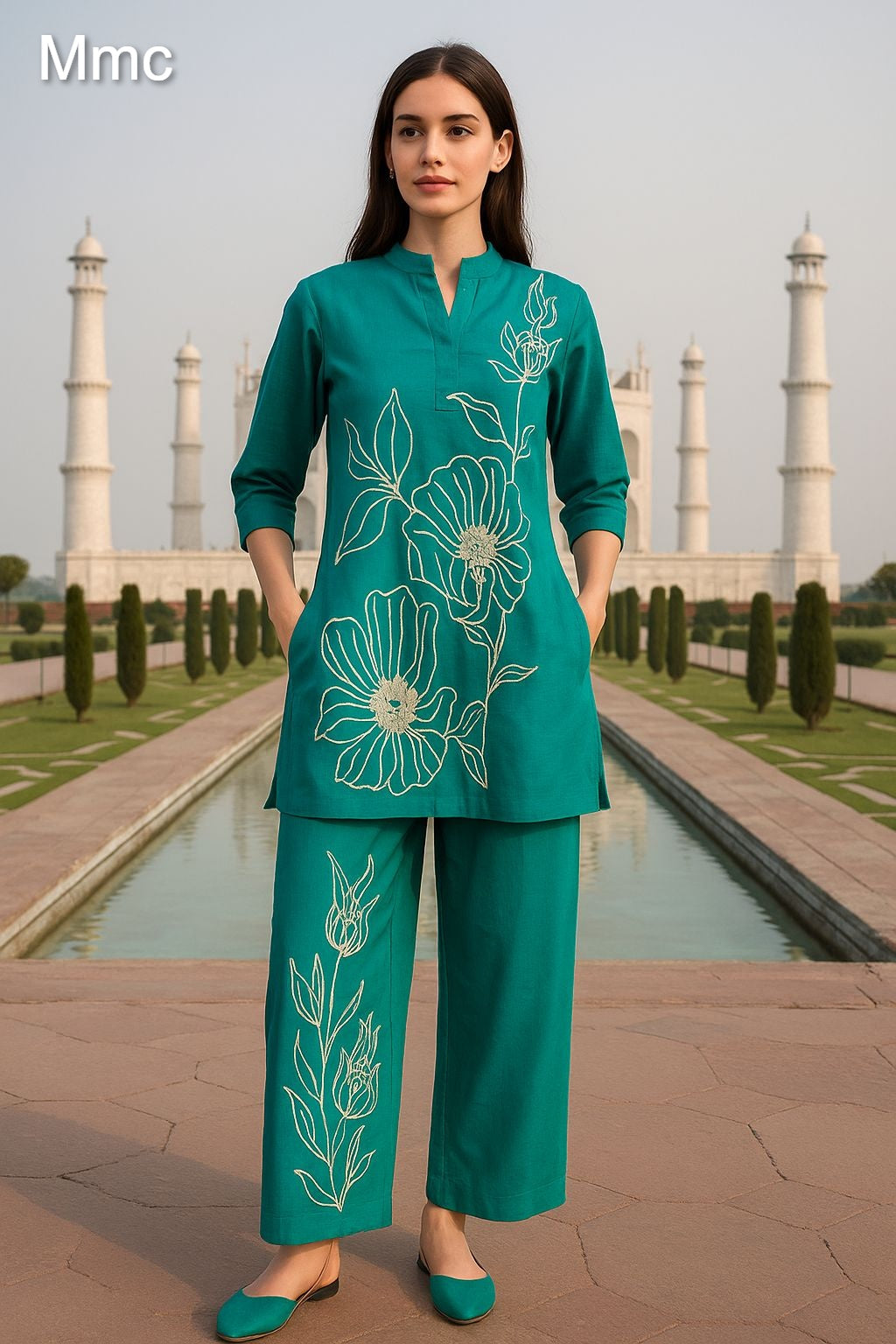 Lilly Flower Mmc Vatican Co Ord Set Wholesaler