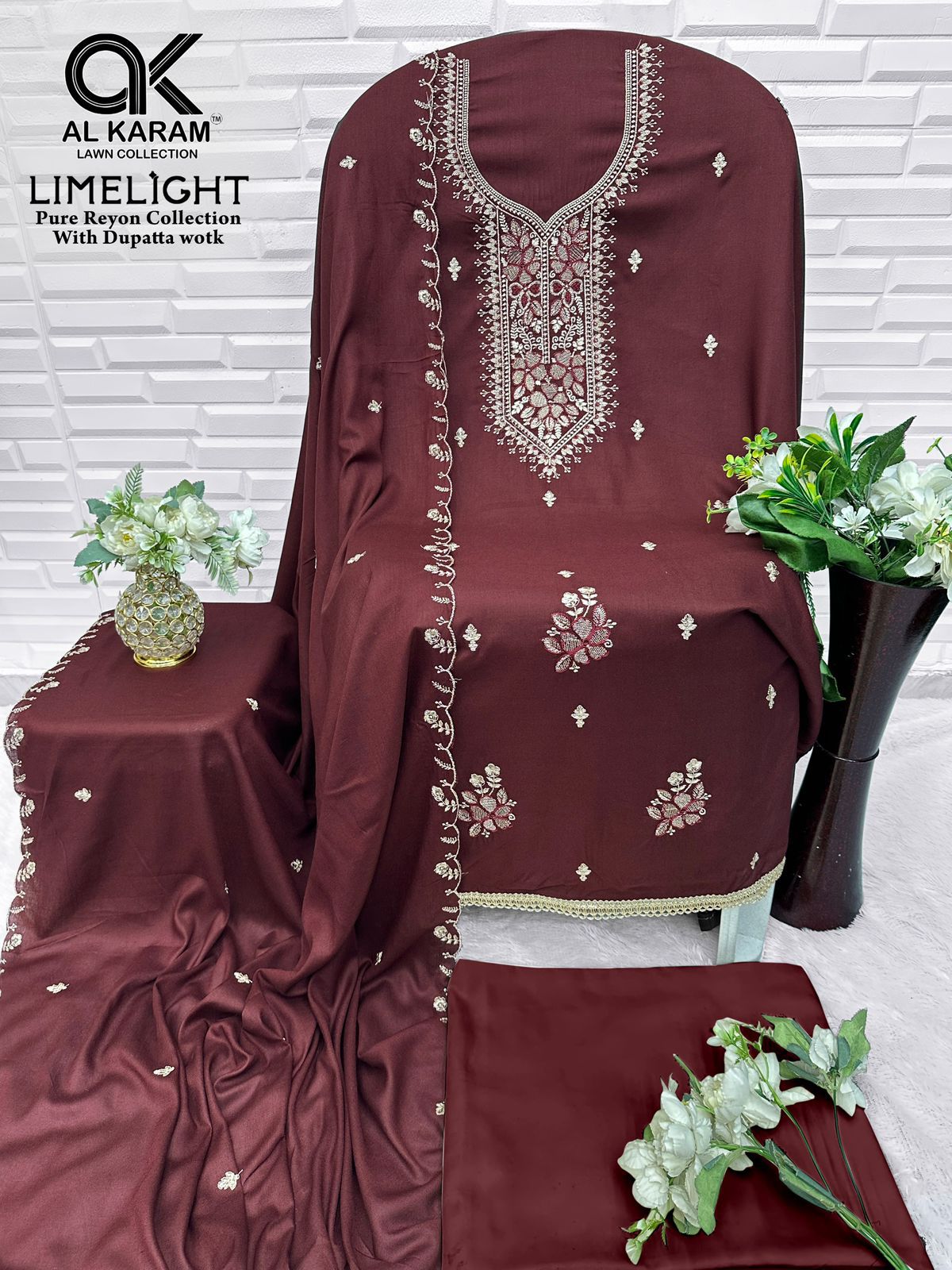 Limelight Al Karam Rayon Karachi Salwar Suits Wholesaler Ahmedabad