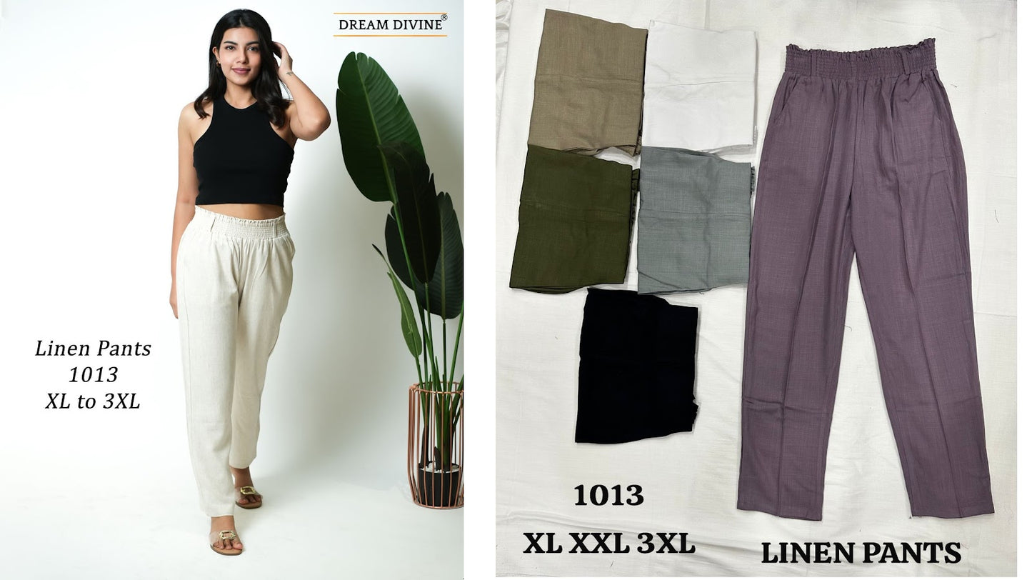 Linen 1013 Dream Divine Women Pants Wholesaler Ahmedabad
