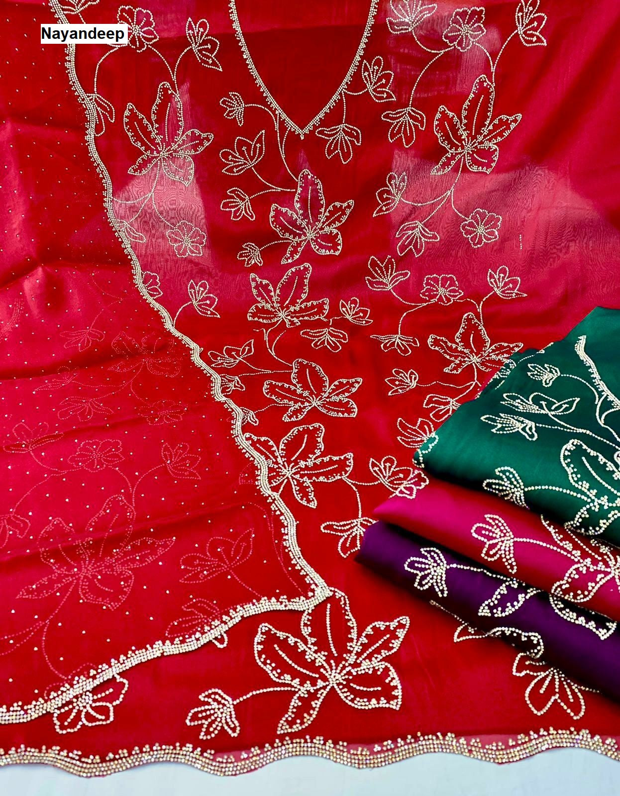 Lipika Nayandeep Silk Salwar Suits Exporter Ahmedabad