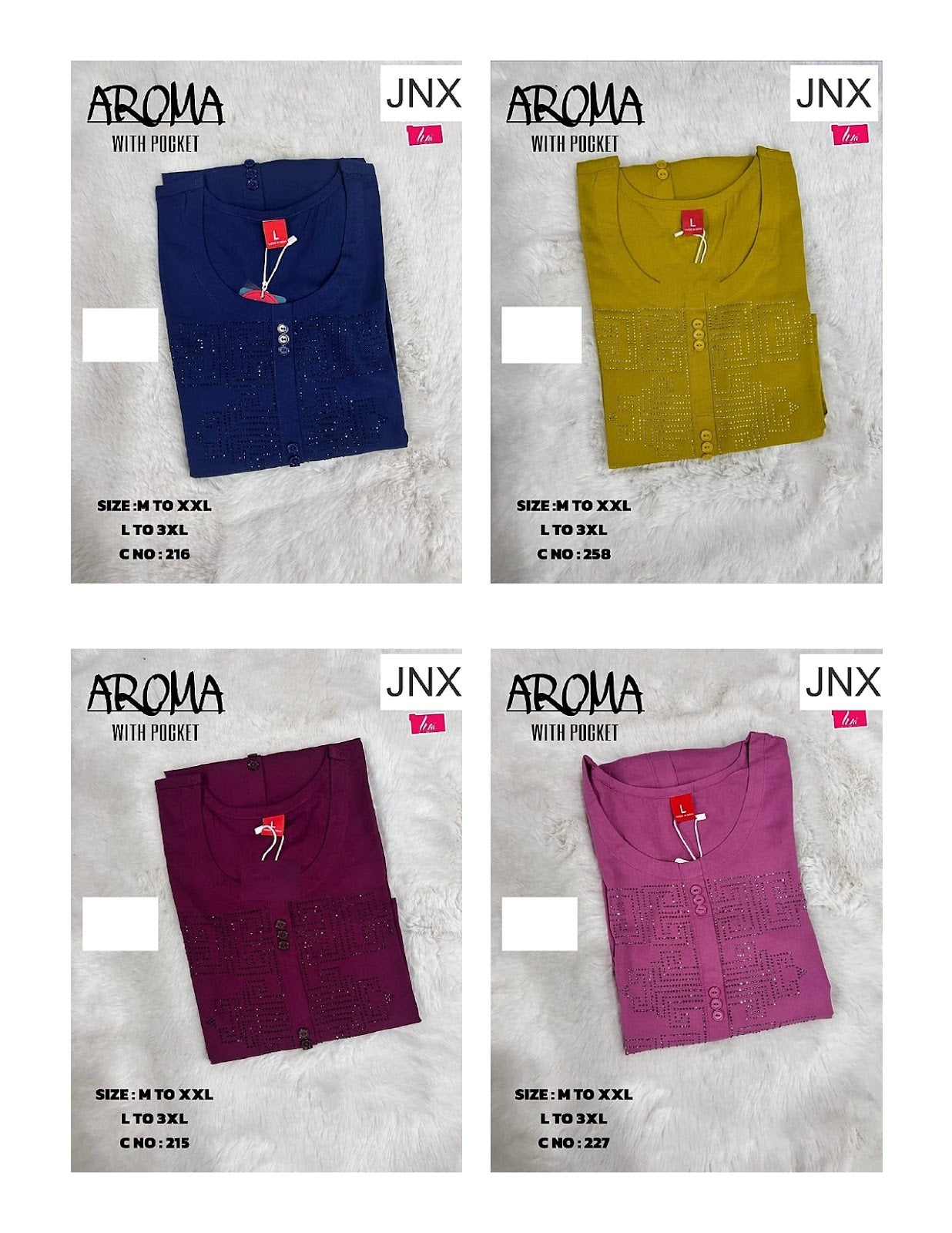 Liva Aroma Jnx Rayon Kurti With Pocket Wholesaler