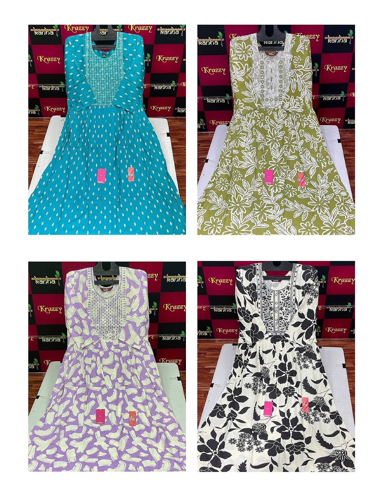 Liva Hiral 1507 Kanha Reyon Kurti With Pocket Manufacturer India