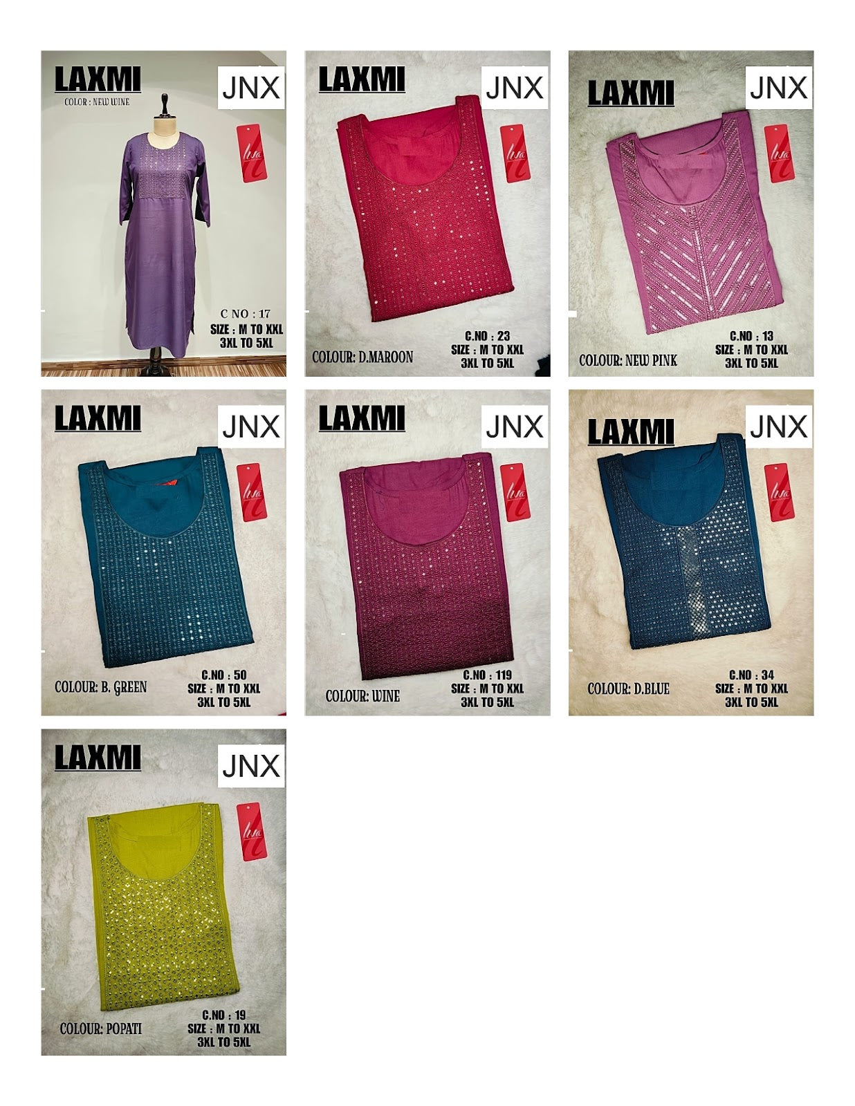 Liva Laxmi Jnx Rayon 22Kg Long Straight Kurti Wholesale Rate