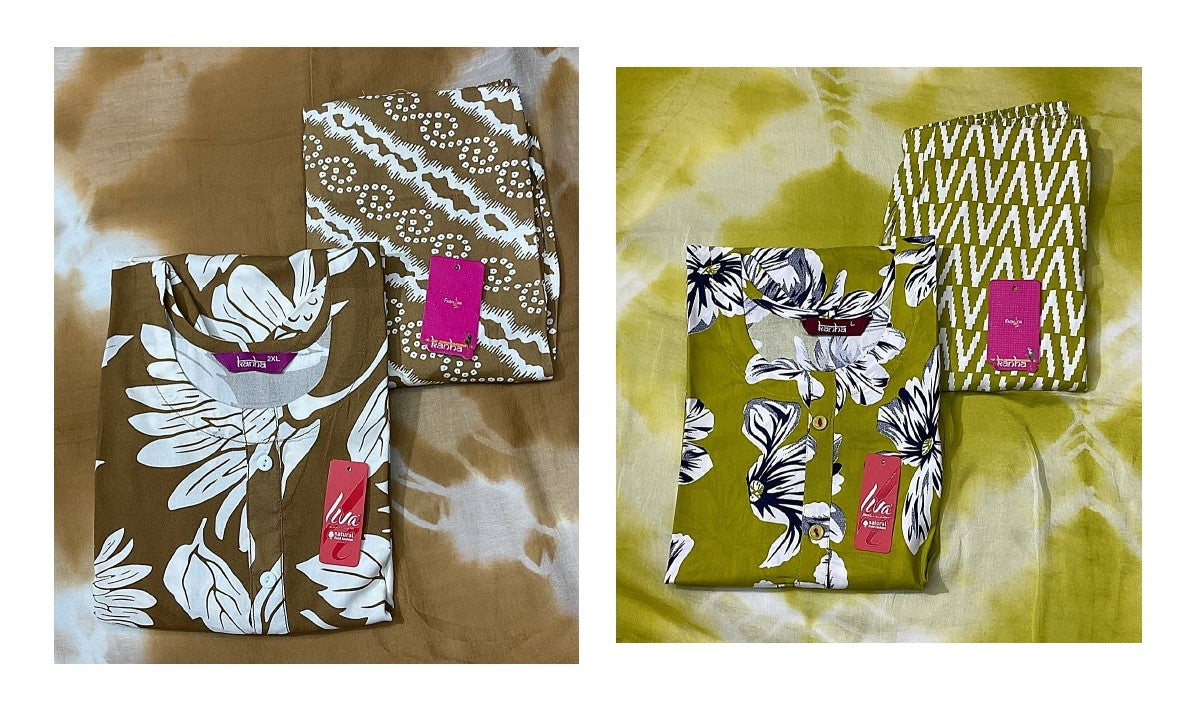 Liva Netflix 220725 Kanha Reyon Readymade Pant Style Suits Wholesale