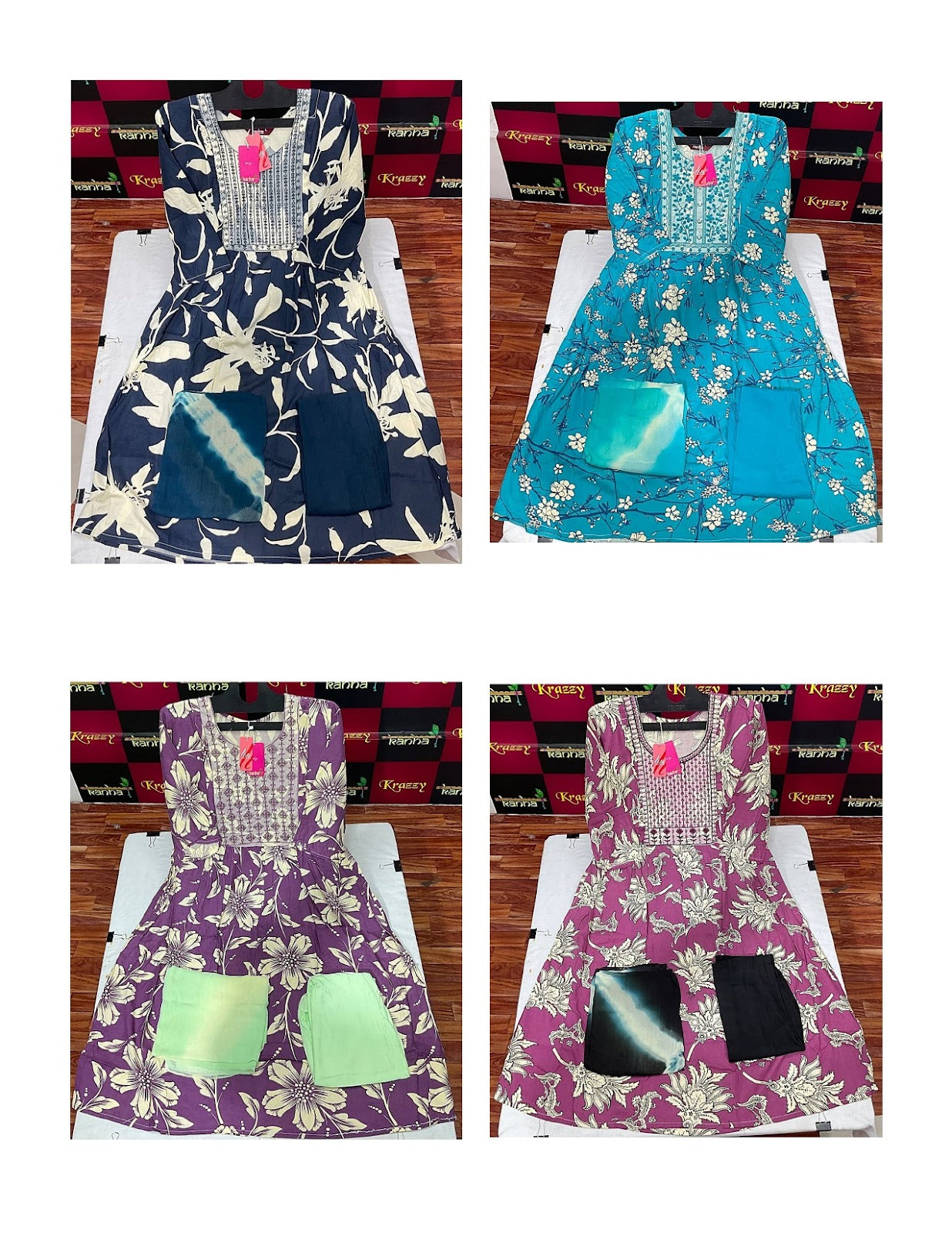 Liva Queen Feeding Kanha Reyon Readymade Pant Style Suits Wholesaler India