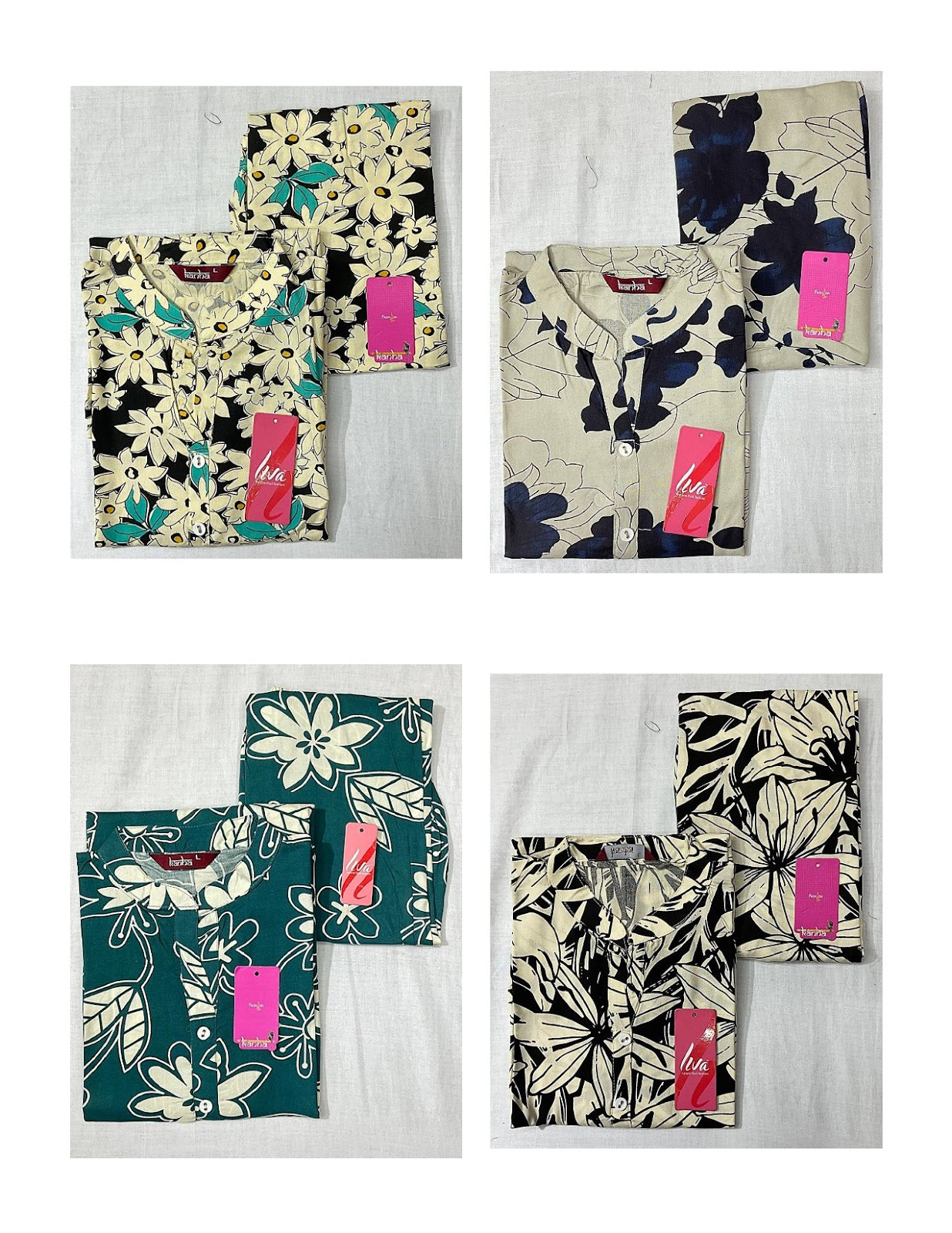 Liva Zeel Kanha Reyon Co Ord Set Exporter