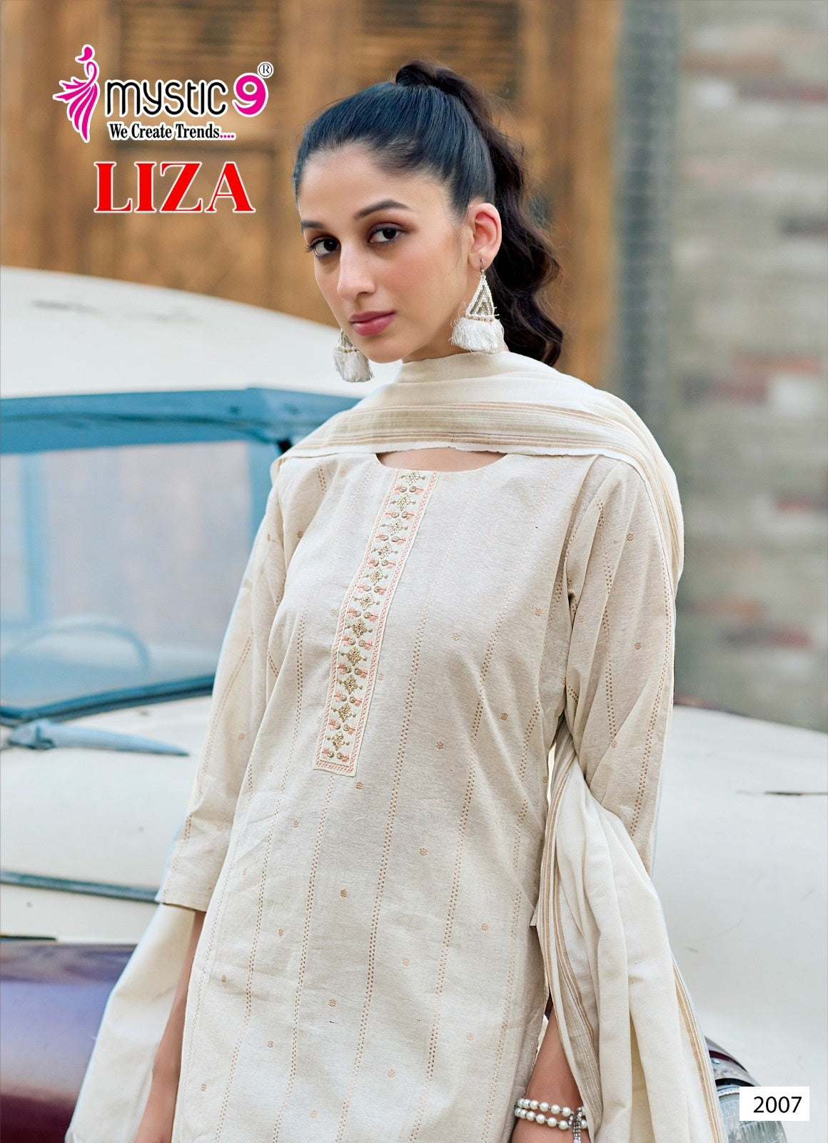 Liza Vol 2 Mystic 9 Premium Cotton Readymade Pant Style Suits Wholesale Rate