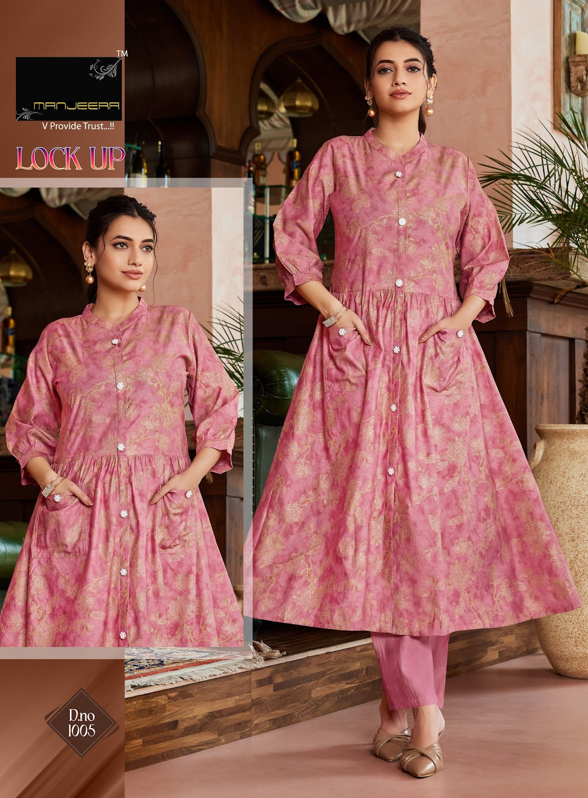 Lock Up Manjeera Gadwal Co Ord Set Wholesaler India