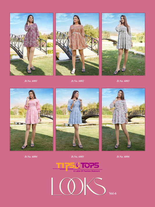 Looks Vol 6 Tips Tops Reyon Midi Dress