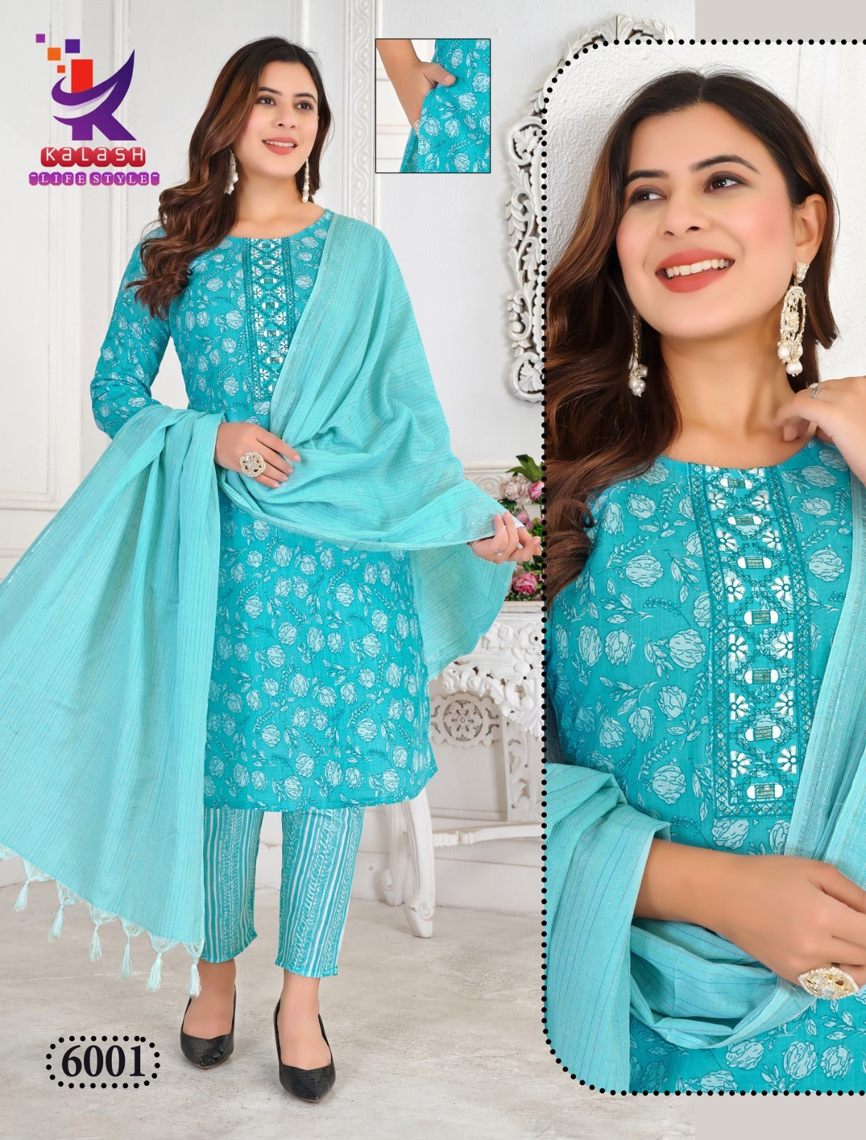 Lookss 7 Mlm Kalash Lifestyle Two Tone Rayon Readymade Pant Style Suits Manufacturer
