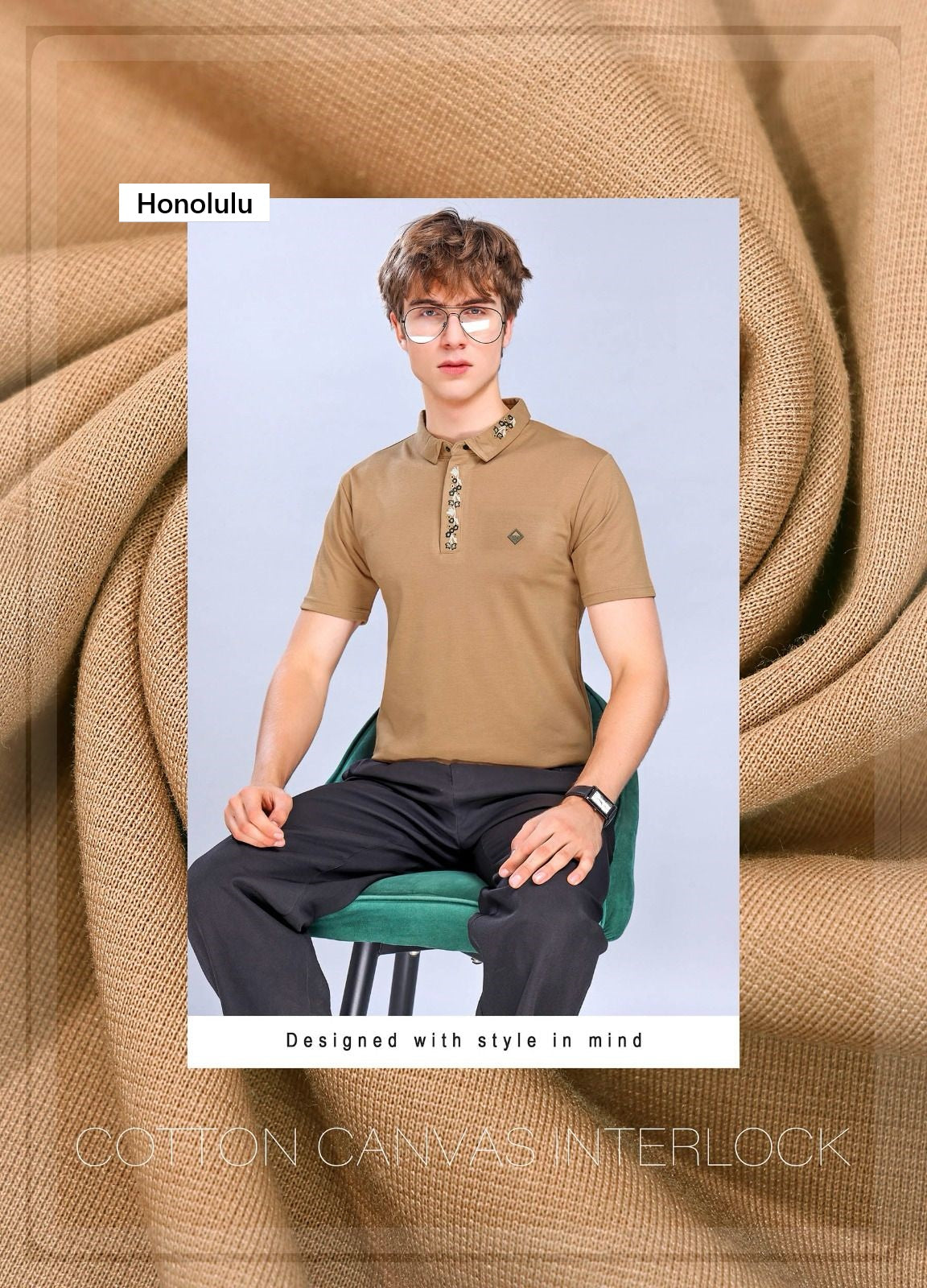 Lot No 1470 Honolulu Cotton Mens Tshirts Manufacturer India