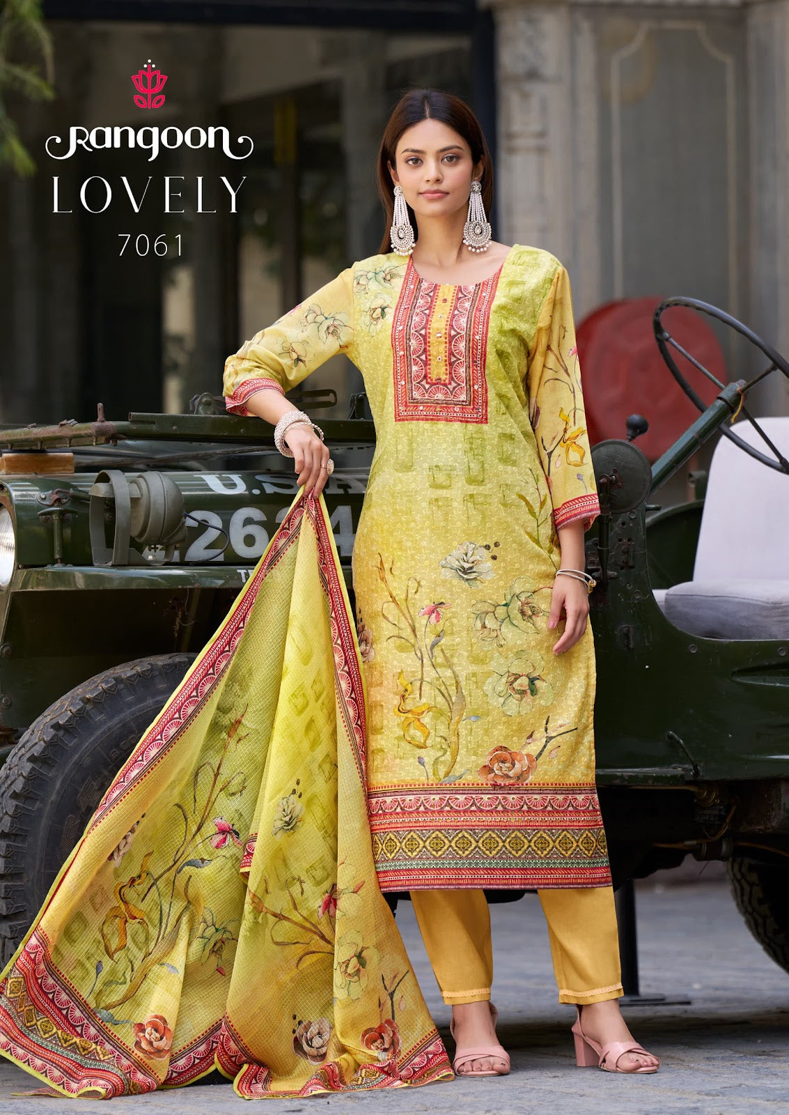 Lovely Rangoon Pure Cotton Readymade Pant Style Suits Supplier Ahmedabad