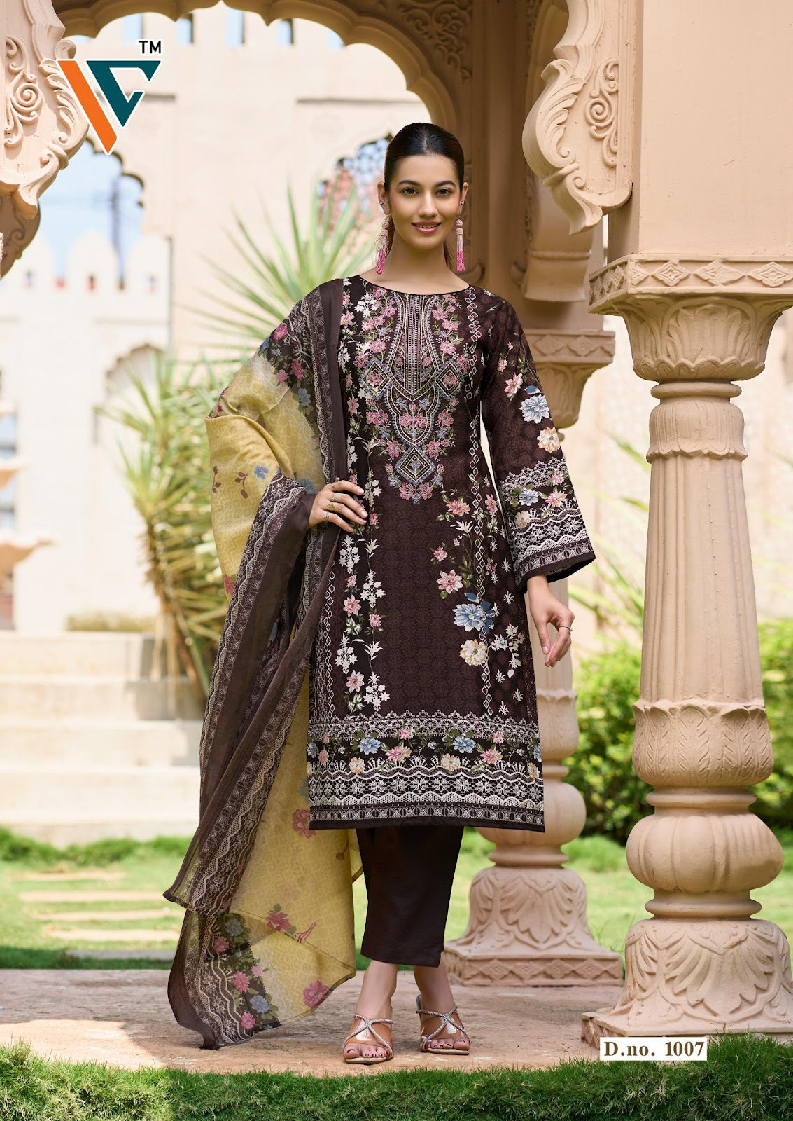 Madhubala Vol 1 Vandana Creation Mix Cotton Karachi Salwar Suits Wholesaler