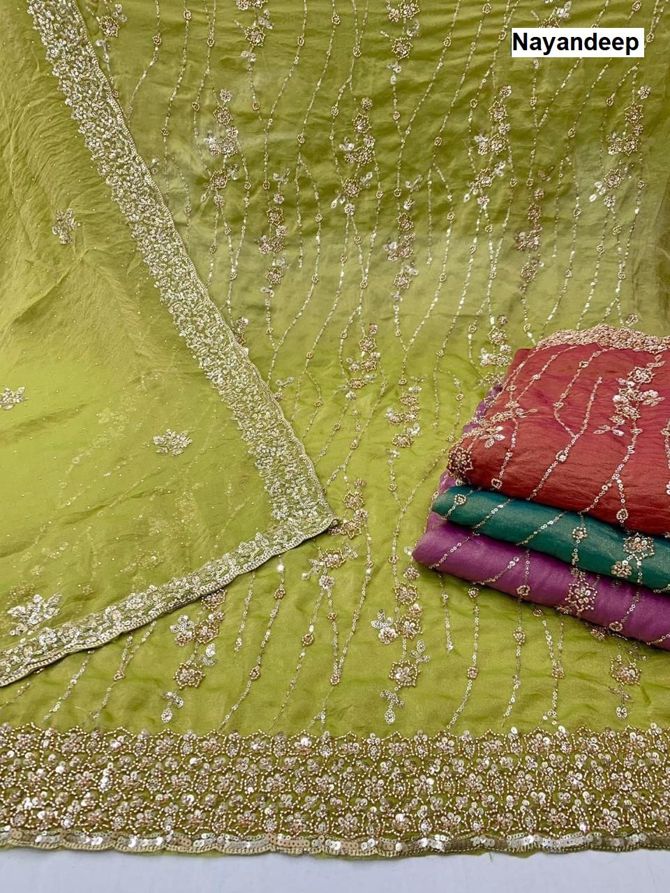 मधुरिमा नयनदीप प्योर सिल्क सलवार सूट निर्माता अहमदाबाद