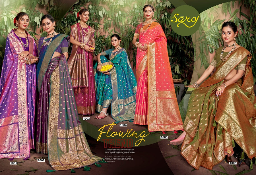 Magical Saroski Silk Vol 4 Saroj Sarees Manufacturer