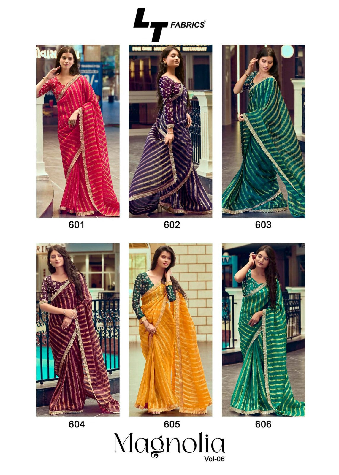 Magnolia Vol 6 Lt Fabrics Silk Sarees Wholesale Rate