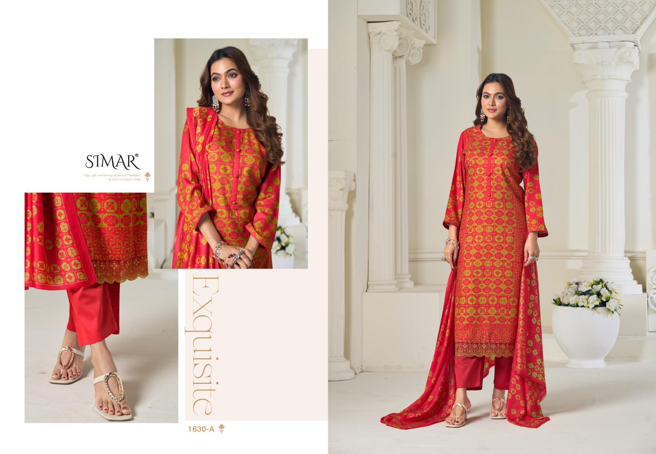 Mahika Simar Viscose Pashmina Suits Wholesale Price